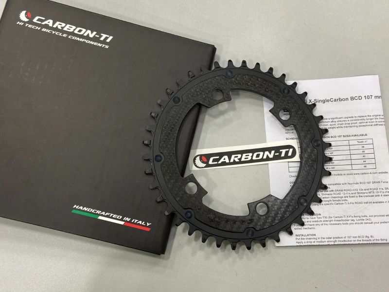 Převodník Carbon-ti x-singlecarbon 107, 44zubů