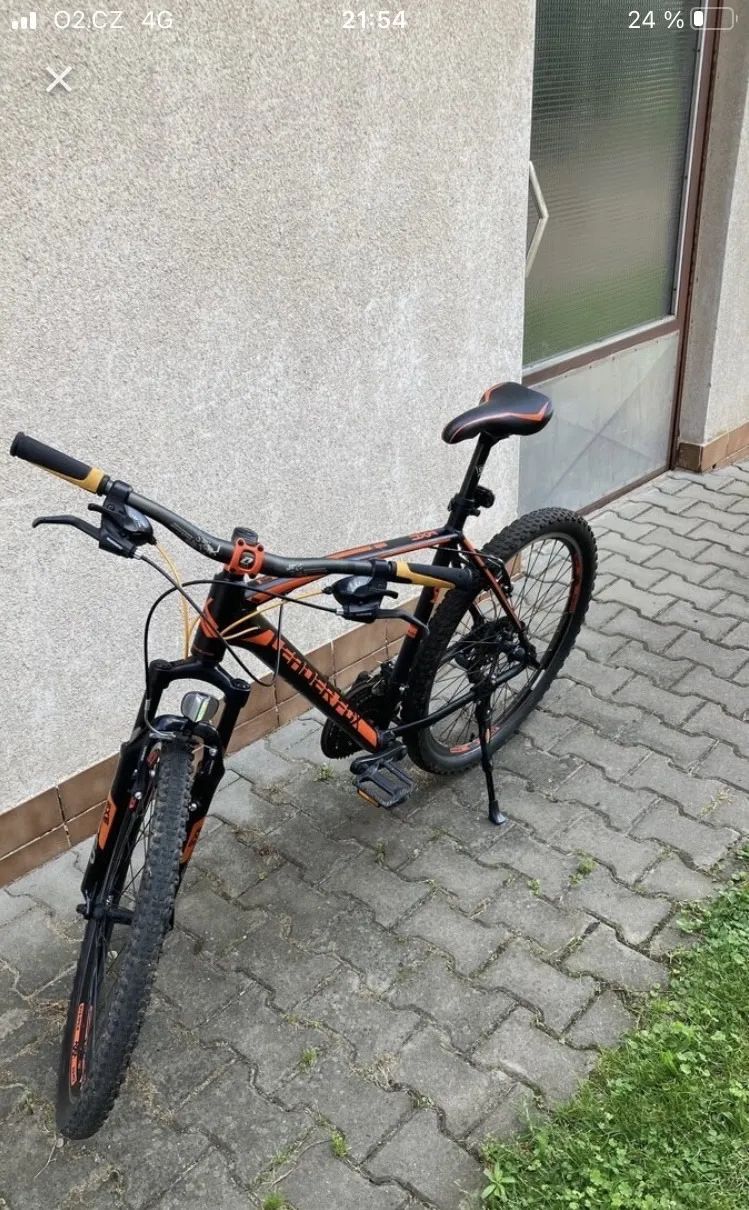 LeaderFox horké kolo čeno/oranžové