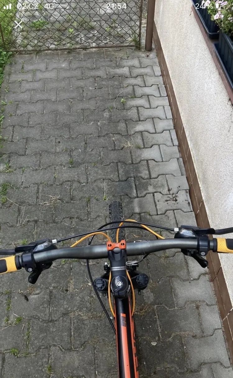 LeaderFox horké kolo čeno/oranžové