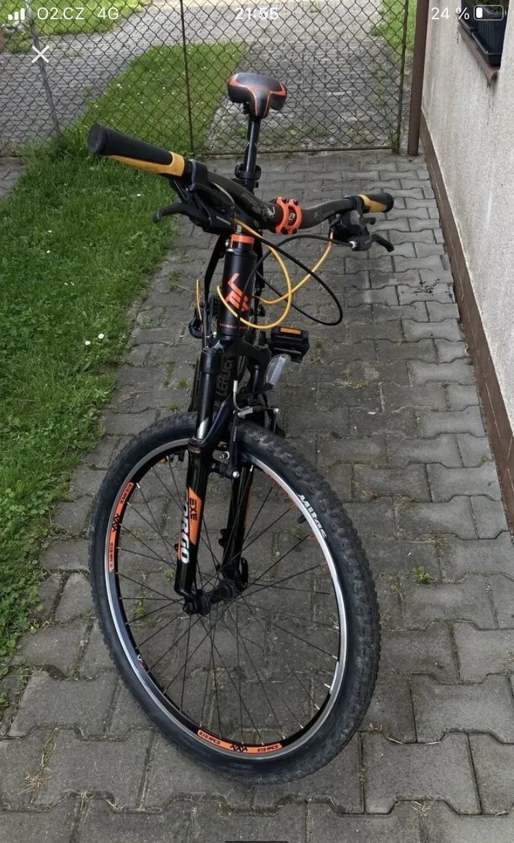 LeaderFox horké kolo čeno/oranžové