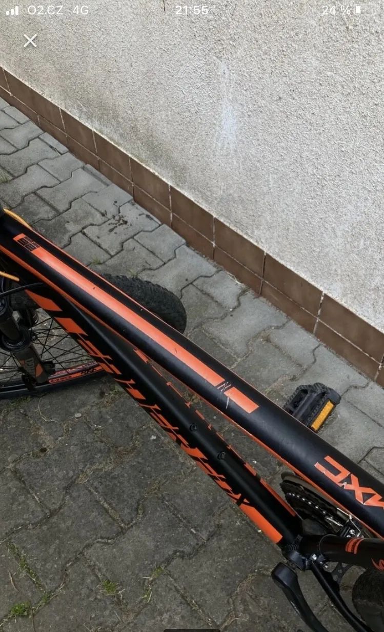 LeaderFox horké kolo čeno/oranžové