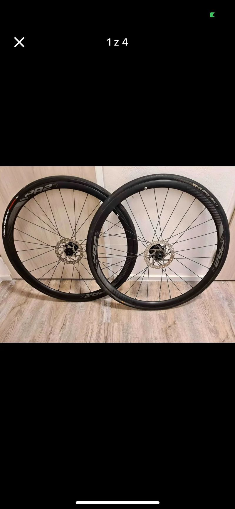 Zapletená kola Giant PR 2 disc