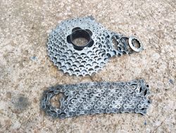 Shimano XT - 34 zubů + HG 53+ rychlospojka