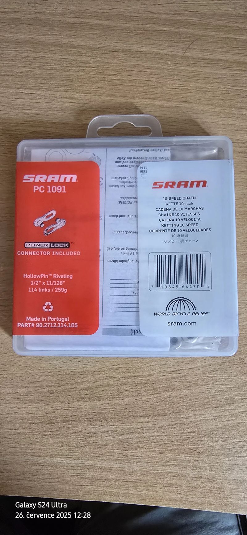 Prodám Sram PC 1091 (10 speed)