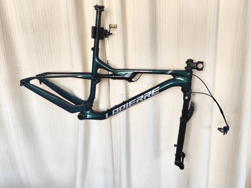 Rámová sada Lapierre XR 5.9 29" - Green Metallic (FOX RYTHM 32 FLOAT, FOX FLOAT DPS)