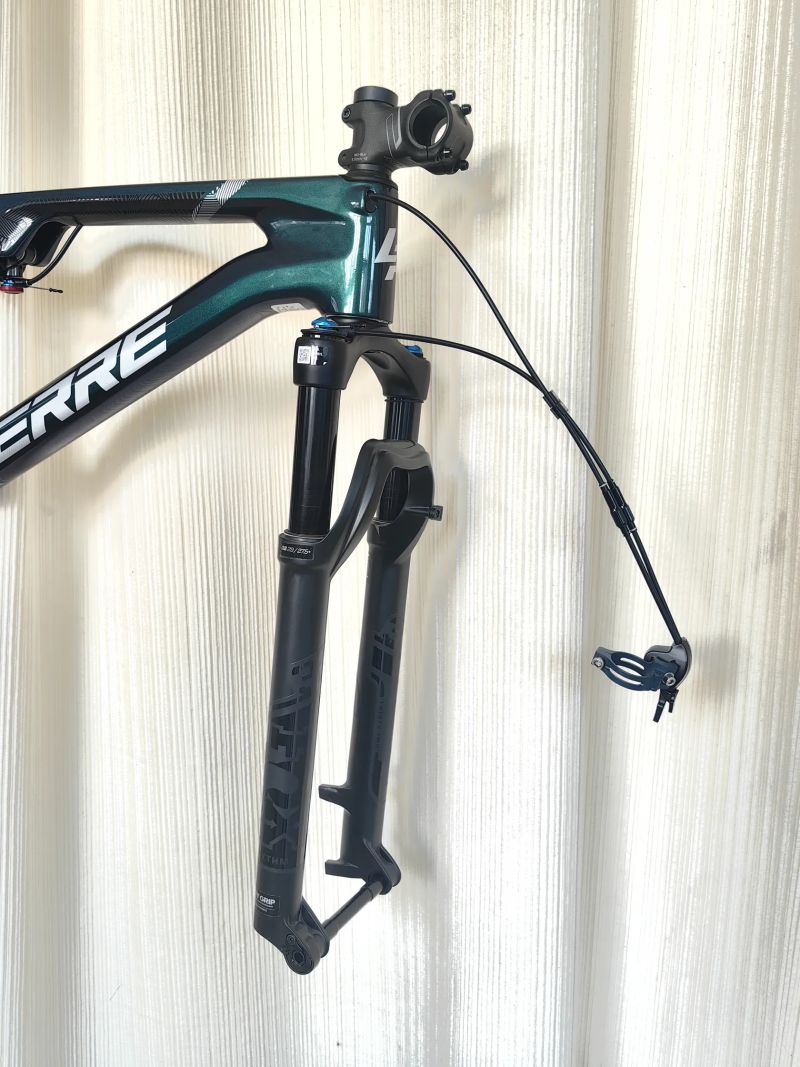 Rámová sada Lapierre XR 5.9 29" - Green Metallic (FOX RYTHM 32 FLOAT, FOX FLOAT DPS)