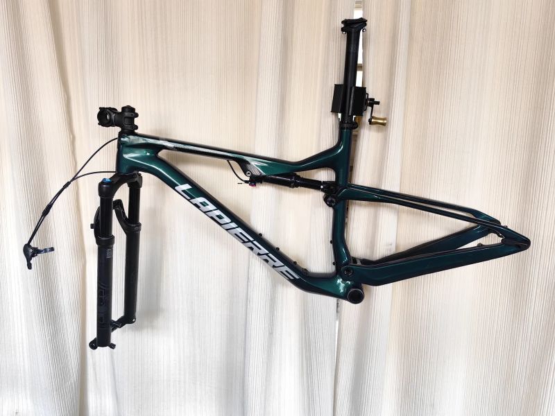 Rámová sada Lapierre XR 5.9 29" - Green Metallic (FOX RYTHM 32 FLOAT, FOX FLOAT DPS)