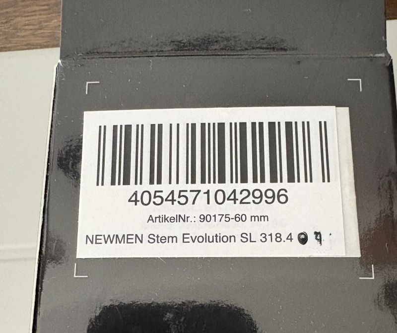 Prodam predstavec Newmen Evolution SL 38.4 40mm