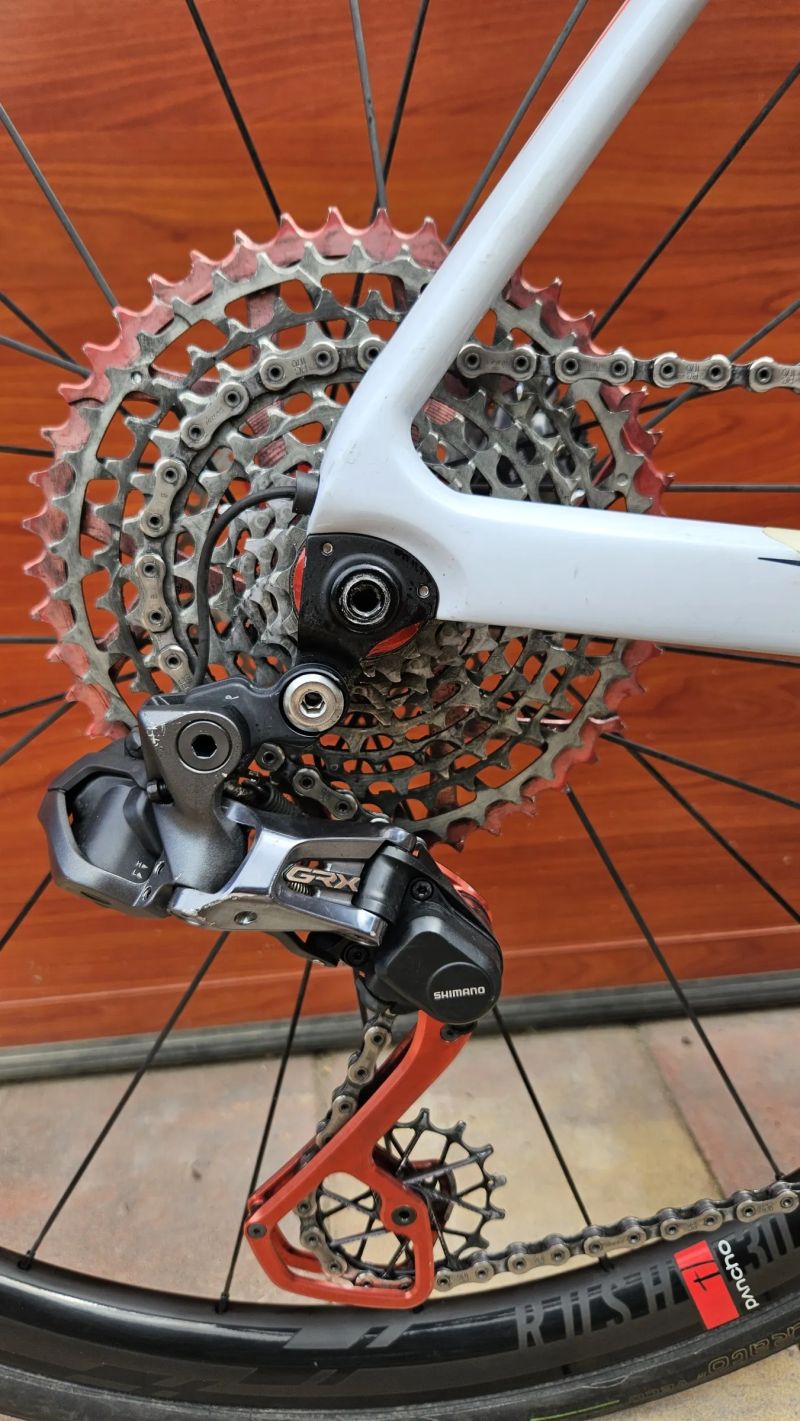 Giant TCX Advanced Pro 2 GRX Di2 – špičkově upravený gravel/cyklokros/silnice se 2 sadami kol