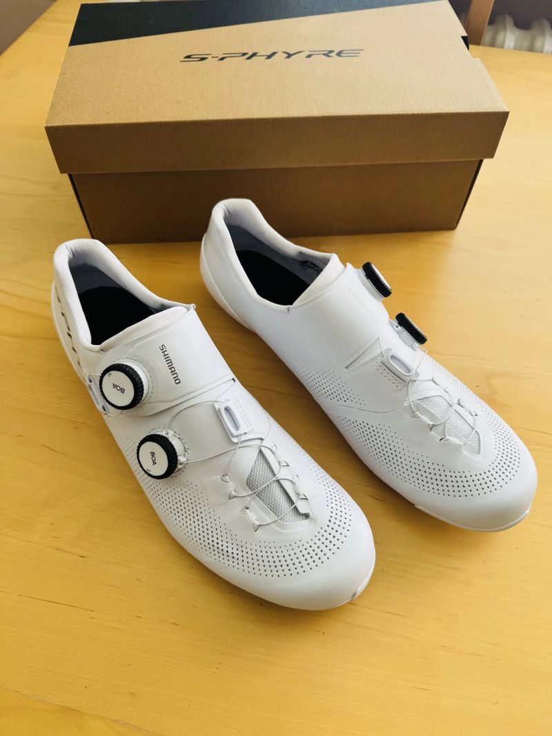 Silniční tretry SHIMANO RC9 S-PHYRE - TOP STAV