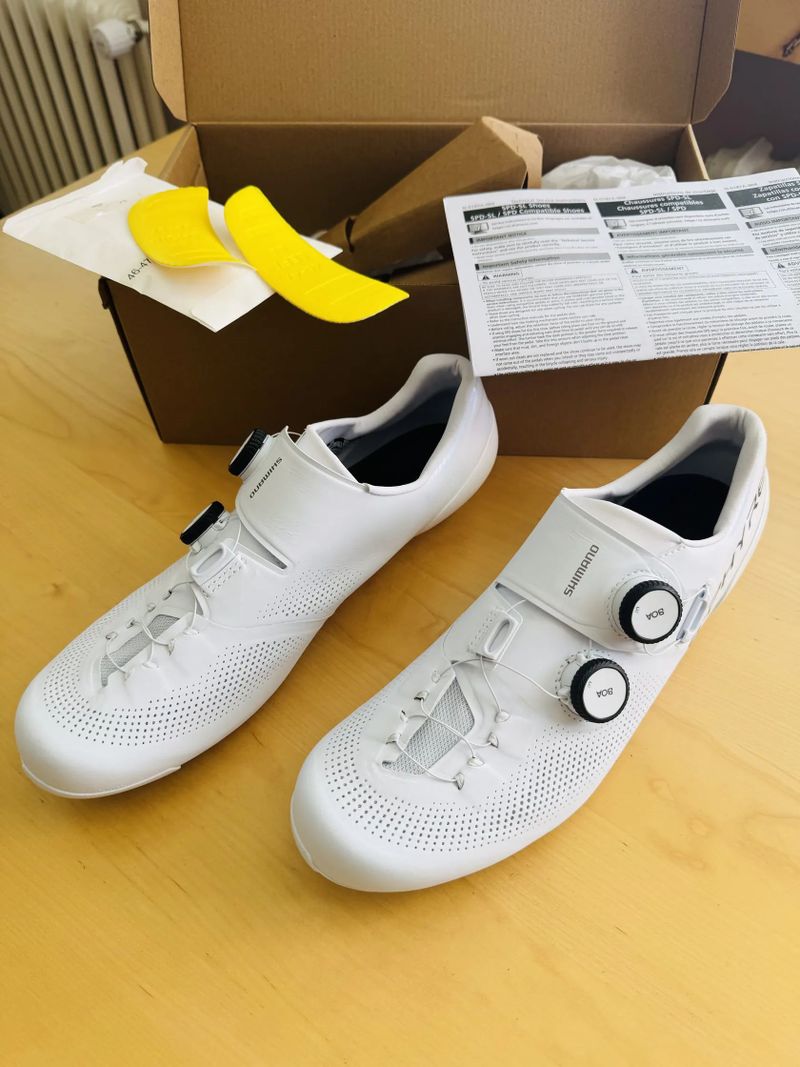 Silniční tretry SHIMANO RC9 S-PHYRE - TOP STAV