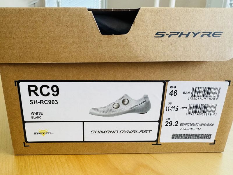 Silniční tretry SHIMANO RC9 S-PHYRE - TOP STAV