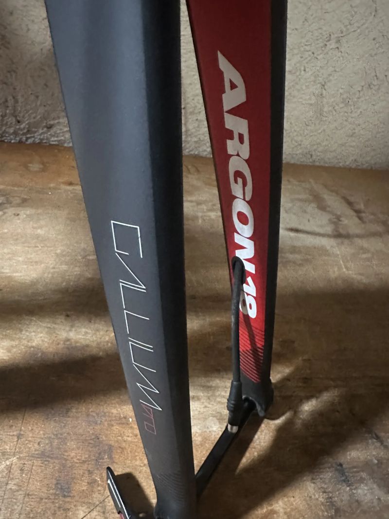 Karbonová rámová sada Argon Gallium Pro, velikost 54 (M)