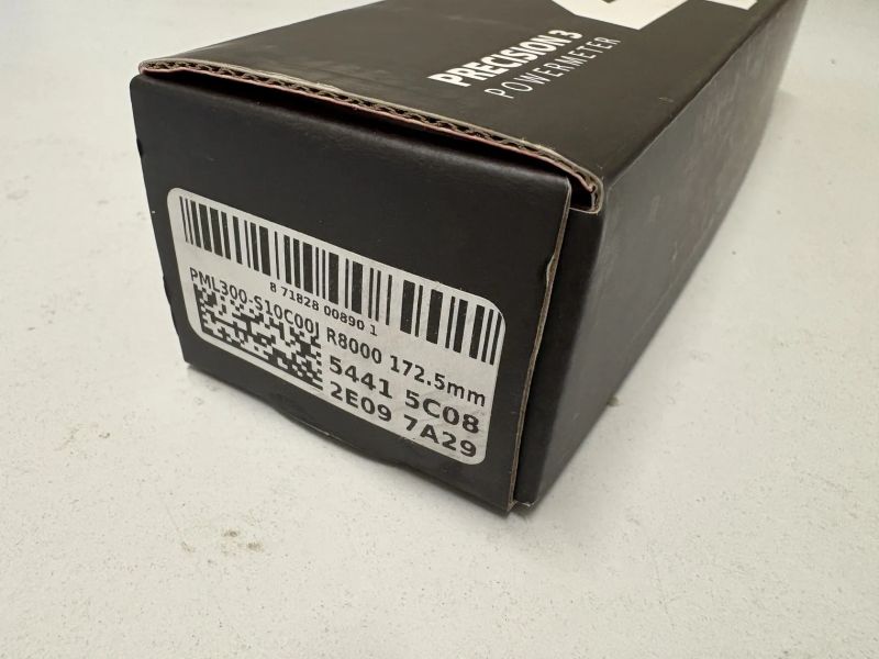 Wattmetr 4iiii Precision 3, Shimano Ultegra R8000, délka kliky 172,5 mm