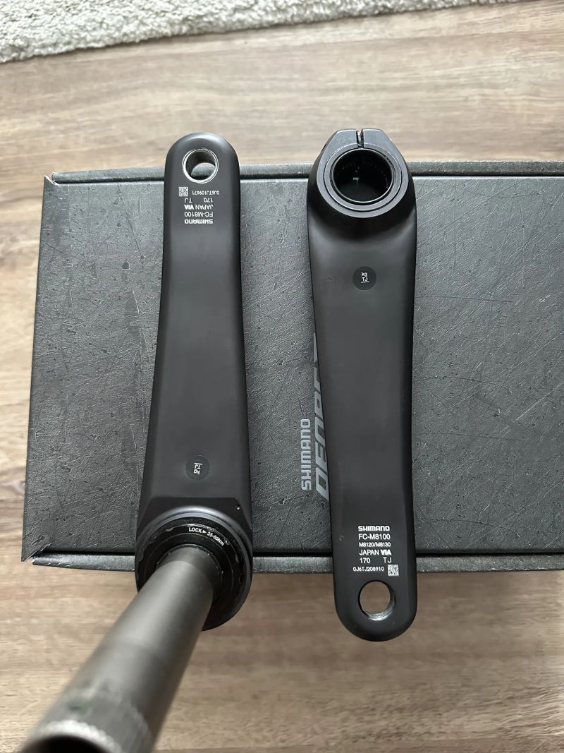 Kliky Shimano XT FC-M8100 170 mm - číst popis!