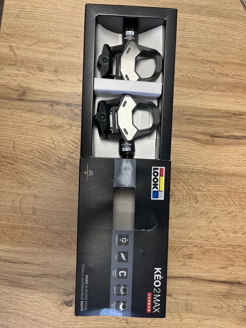 Look Keo 2MAX Carbon | NOVÉ PEDÁLY