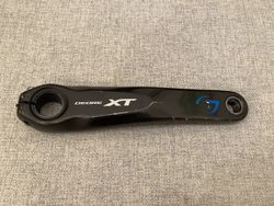 Pravá klika Shimano XT M8000 175 mm Stages wattmetr