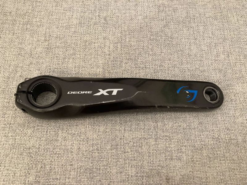 Pravá klika Shimano XT M8000 175 mm Stages wattmetr
