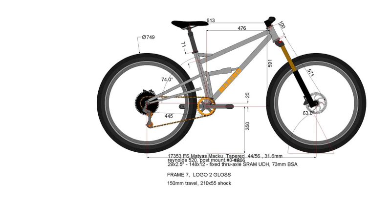 ocelové enduro Marino 