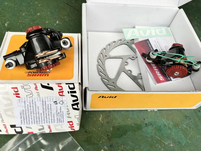 Prodám Brzdové třmeny Avid Ball Bearing Seven - BB7 MTB a Road.