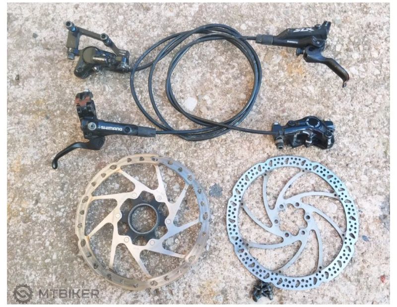 Shimano Deore/SLX - hadice 85/160 cm - grátis kotouče 