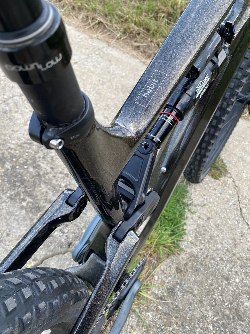 Trailové kolo Cannondale Habit LT LTD 150/140mm, vel - L cca 175-185cm, zakázková stavba