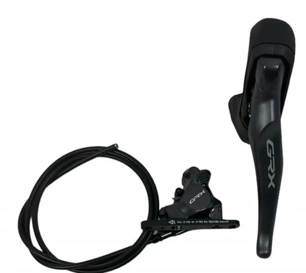 Prodám novou levou páku + kotoučovou brzdu Shimano GRX BL-RX820-L+BR-RX820 vč. hadice.
