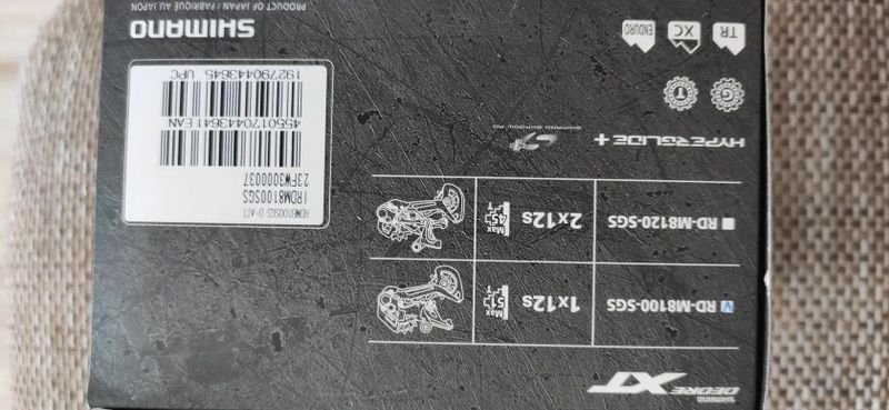 Přehazovačka Shimano XT-RD-M8100-SGS 1*12s