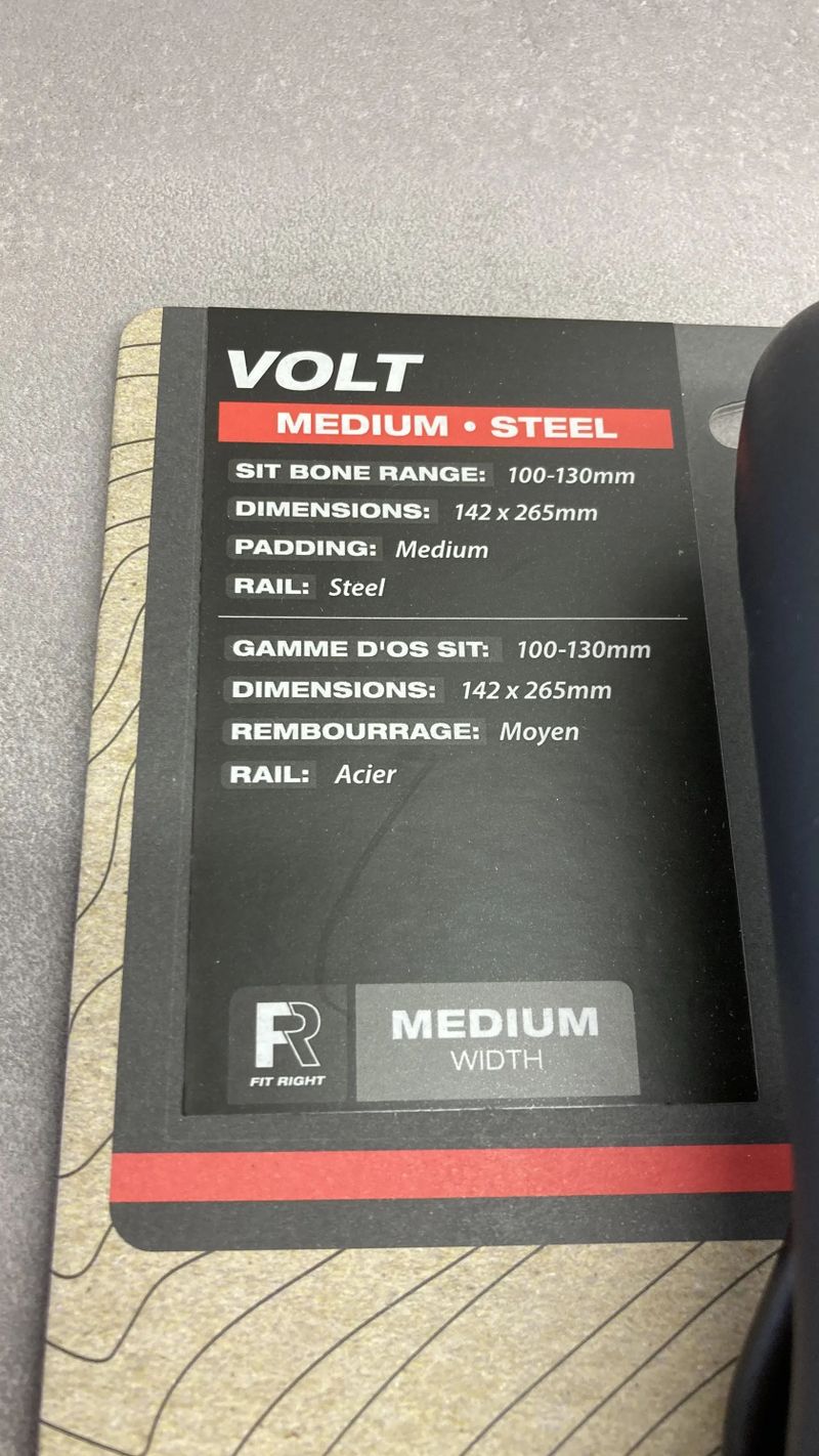 Sedlo WTB Volt steel medium