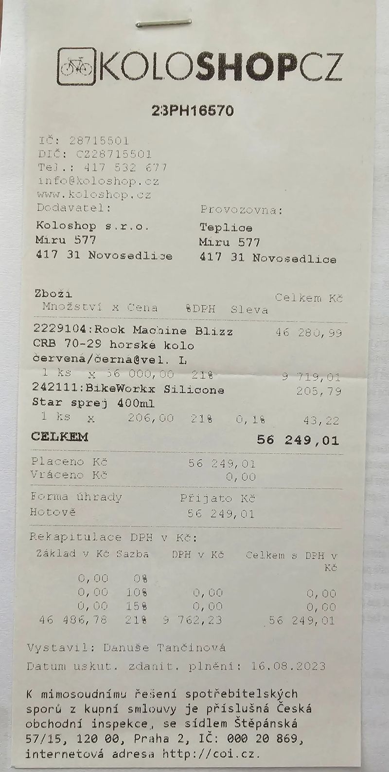 Rock Machine Blizz CRB 70-29