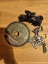 Přehazovačka Shimano XT 1x11, kazeta+řetěz 