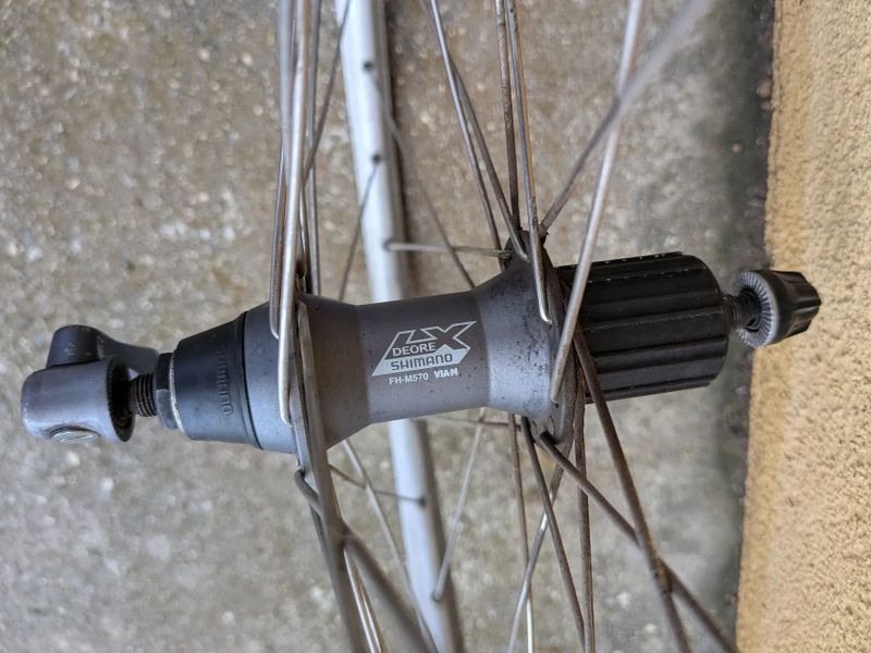 zapletená kola 26" na V brzdy