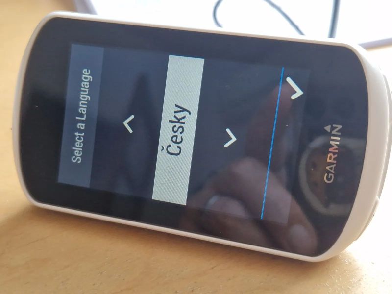 garmin edge explorer s mapami, dvěma držáky