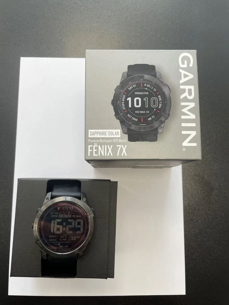 Garmin Fénix 7X Sapphire Solar Titanium