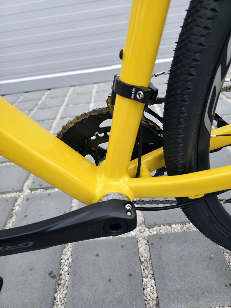 Gravel MMR X-GRIP 10 - Mustard N Black 2025 – velikost L