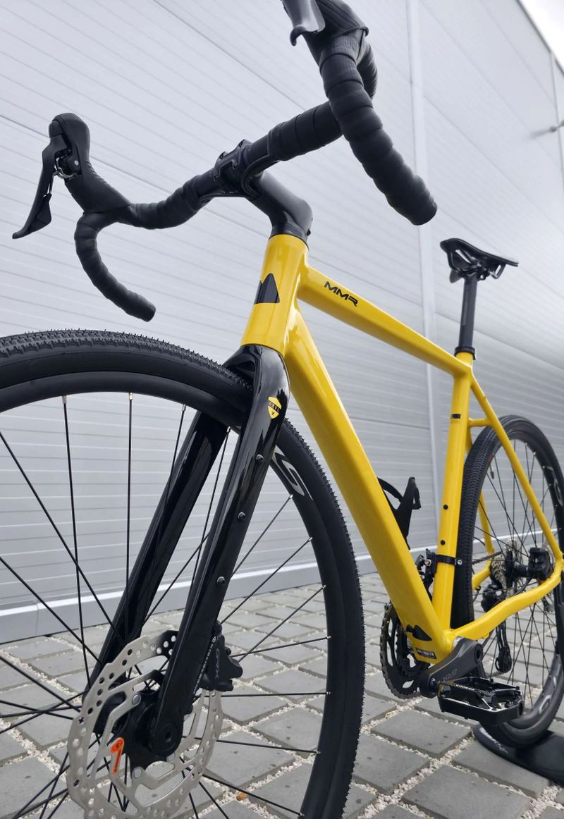 Gravel MMR X-GRIP 10 - Mustard N Black 2025 – velikost L