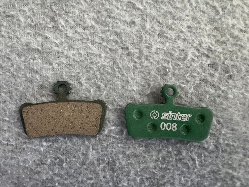 Brzdové destičky Sinter 008 green-race Sram