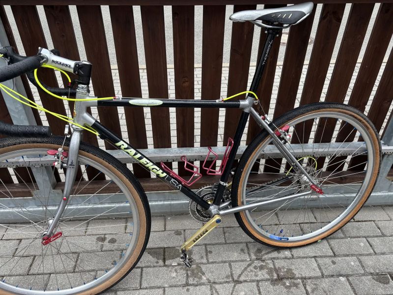 Raleigh Titanium XC, Gravel, XTR, Race Face, Ringle, 1996, L 19”