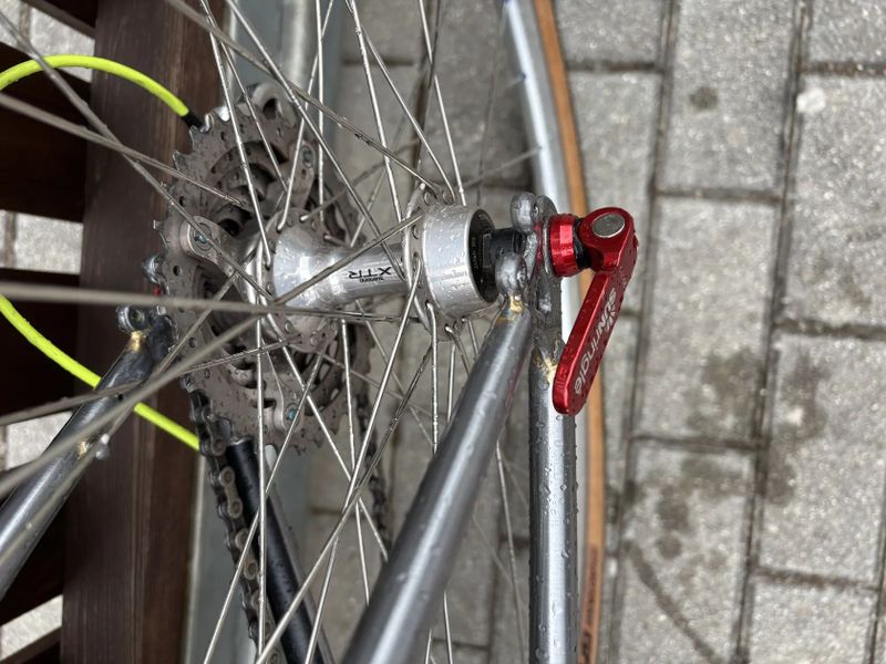 Raleigh Titanium XC, Gravel, XTR, Race Face, Ringle, 1996, L 19”