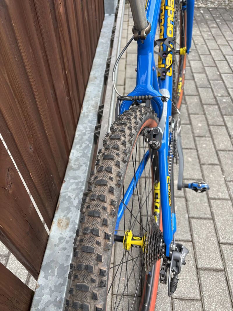 Cannondale F série, XTR, Roox, Mavic Crossride, L 18”