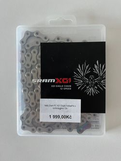 1x řetěz SRAM X01, 2x SRAM GX - najeto do 500 km (uvedená cena je za vše včetně kurýra)