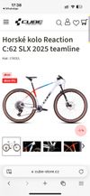 Cube Reaction C62 SLX 2025 teamline