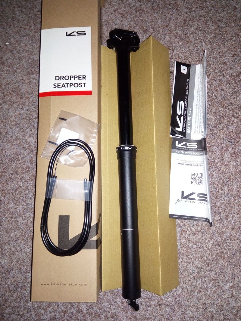 Nová sedlovka Kind Shock LEV Integra 31,6mm, 480/175mm, s páčkou