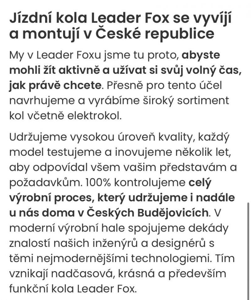 Horské kolo Leader Fox 27,5 NOVÉ