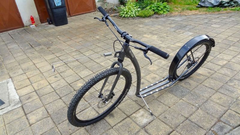 Koloběžka Kostka Mushing Racer Max