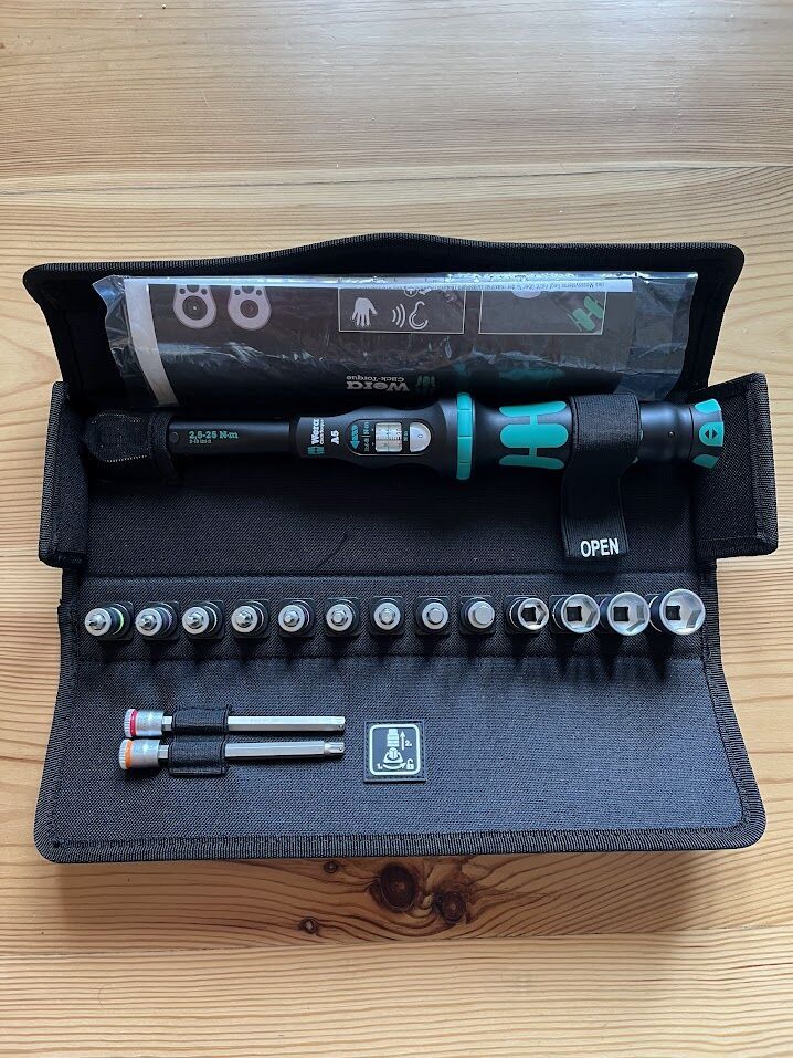 Wera Bicycle set Torque 1, 25-25 Nm
