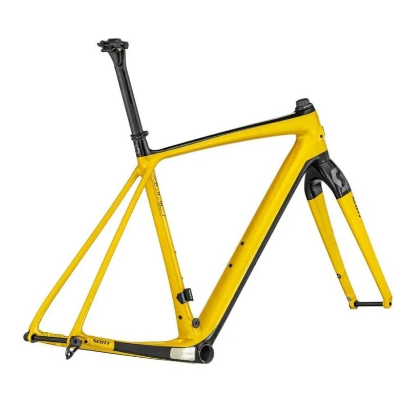 NOVÝ karbonový rámový set SCOTT ADDICT CX RC / gravell / velikost 49 (XS), 52 (S), 56 (L) 
