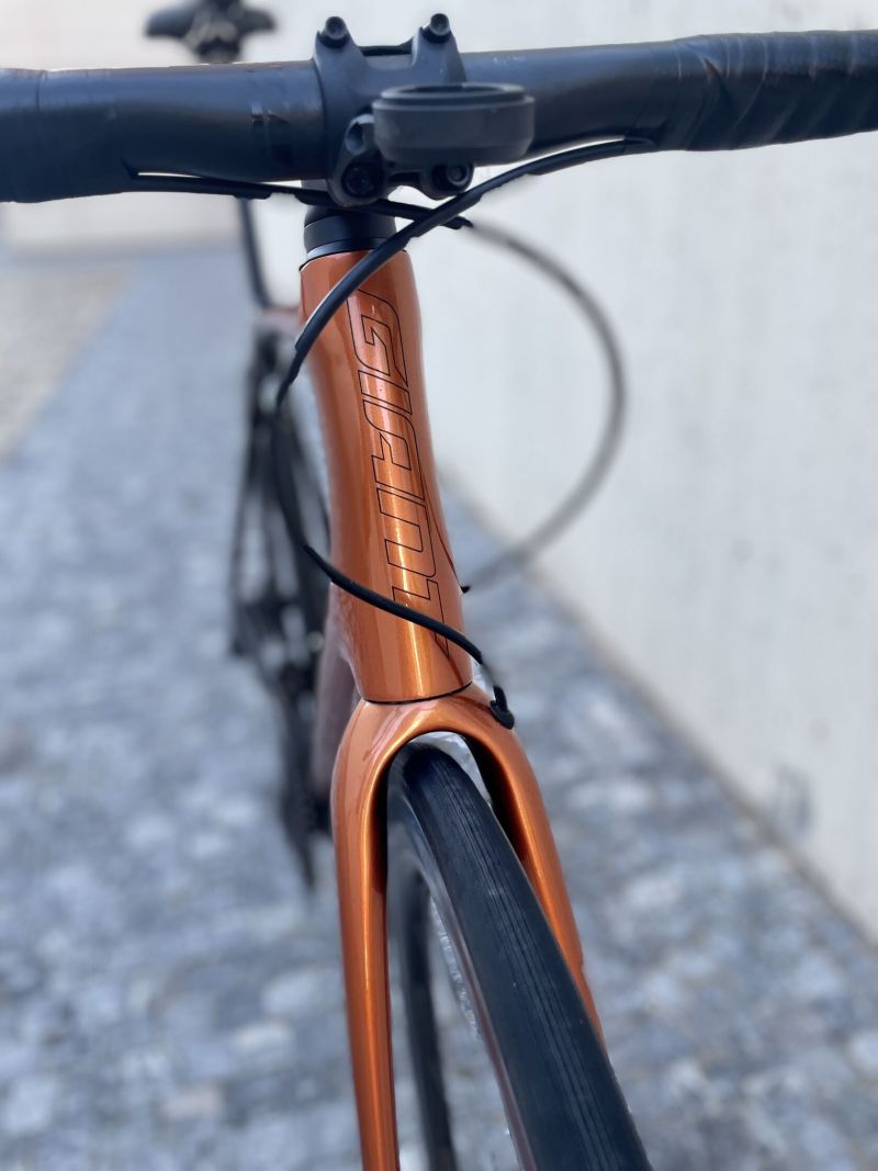 Giant TCR Advanced Pro Disc-Di2 Amber Glow /Ultegra /L