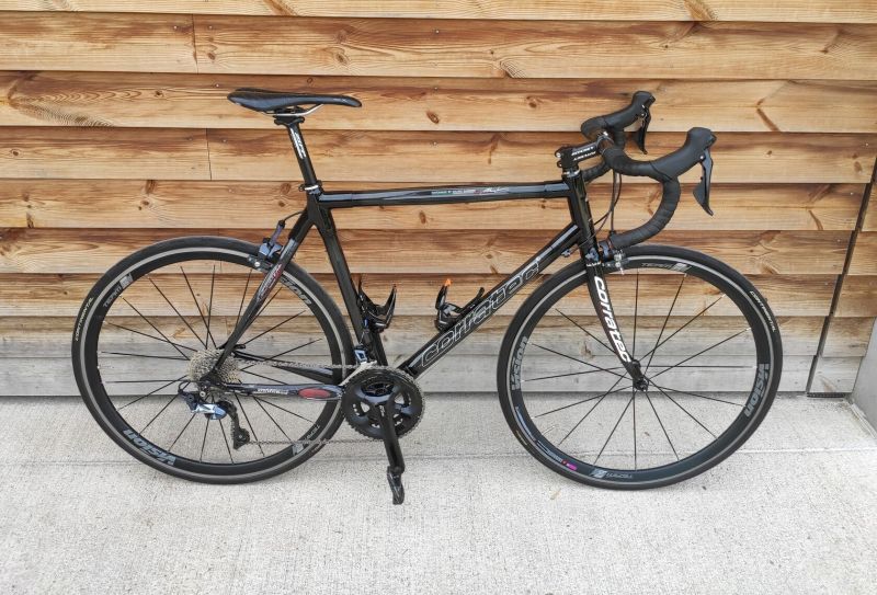 Corratec - Carbon, vel. 56, Shimano Ultegra + 105, Vision Team 30 Comp