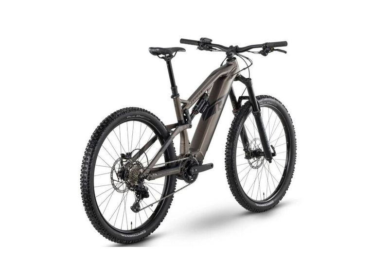 Raymon TrailRay 160E 9.0 stone/black - Celoodpružené elektrokolo